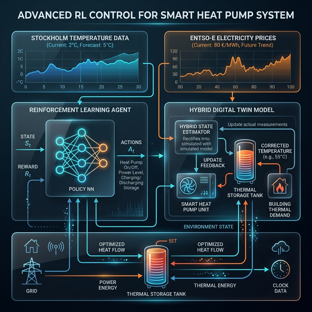 Graphical Abstract - Smart Heat Pump Control